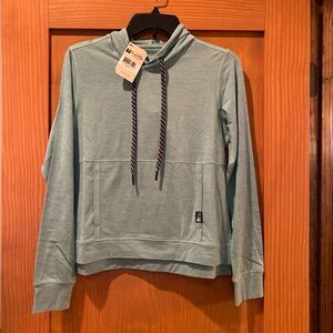 Salt Life Women’s Hoodie SLX DriFit Light Weight Green Salt Life NWT Size S